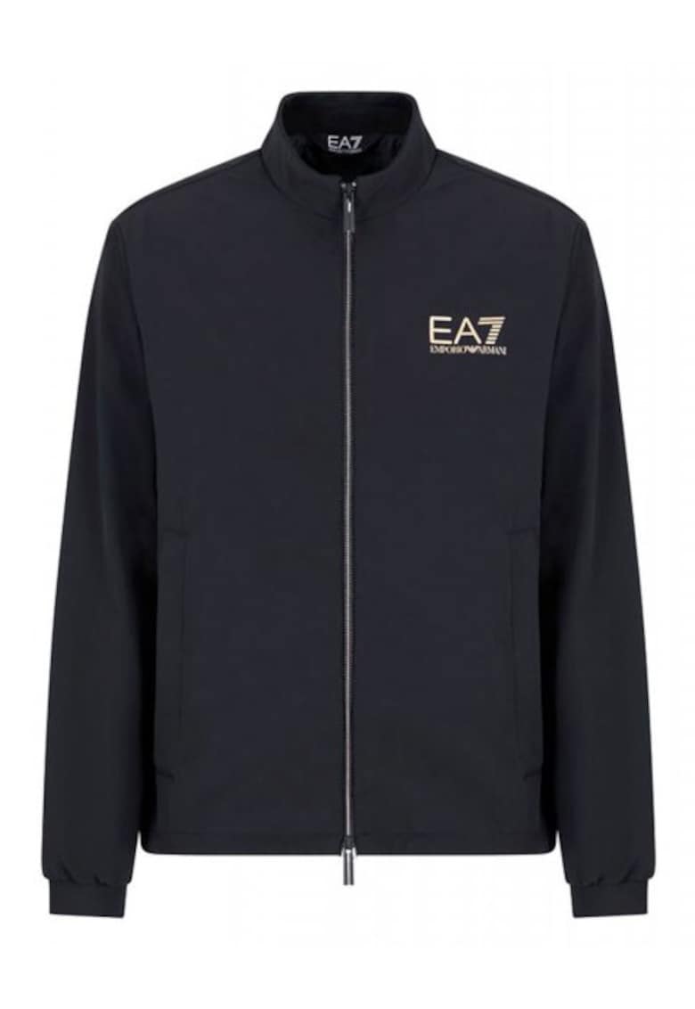 Oferte la Geaca  neagra - 88% poliamida - 12% elastan - cu logo auriu - Negru
