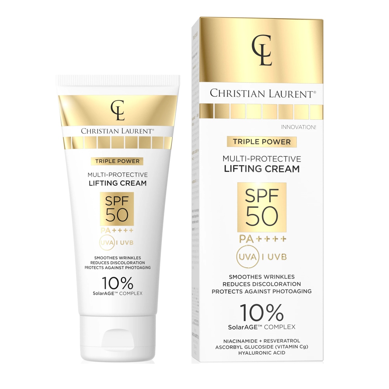 Oferte la Crema de fata Christian Laurent Triple Power Multi-Protective Lifting Cream, SPF 50, 30 ml