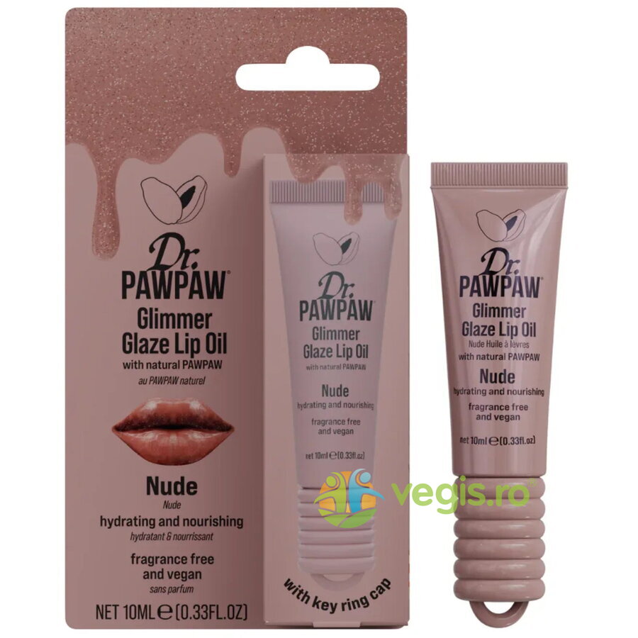 Oferte la Ulei de Buze Hidratant si Hranitor cu Extract de Papaya Glimmer Glaze Nude 10ml