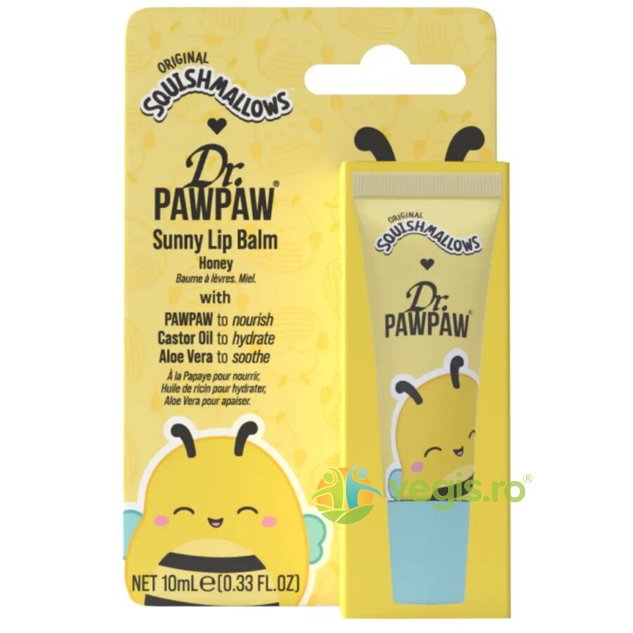 Oferte la Balsam de Buze cu Extract de Papaya, Ulei de Ricin si Aloe Vera cu Aroma de Miere 10ml