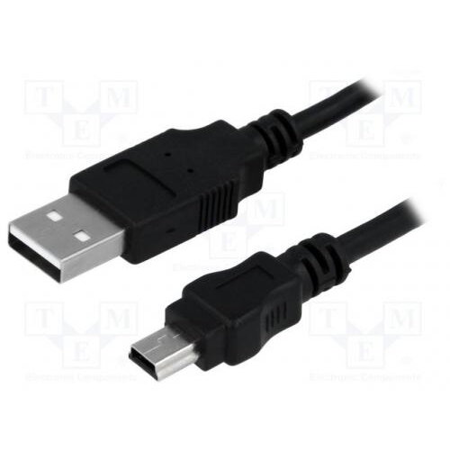 Oferte la Cablu de date LogiLink, USB 2.0 - mini USB, 1.8m, Negru