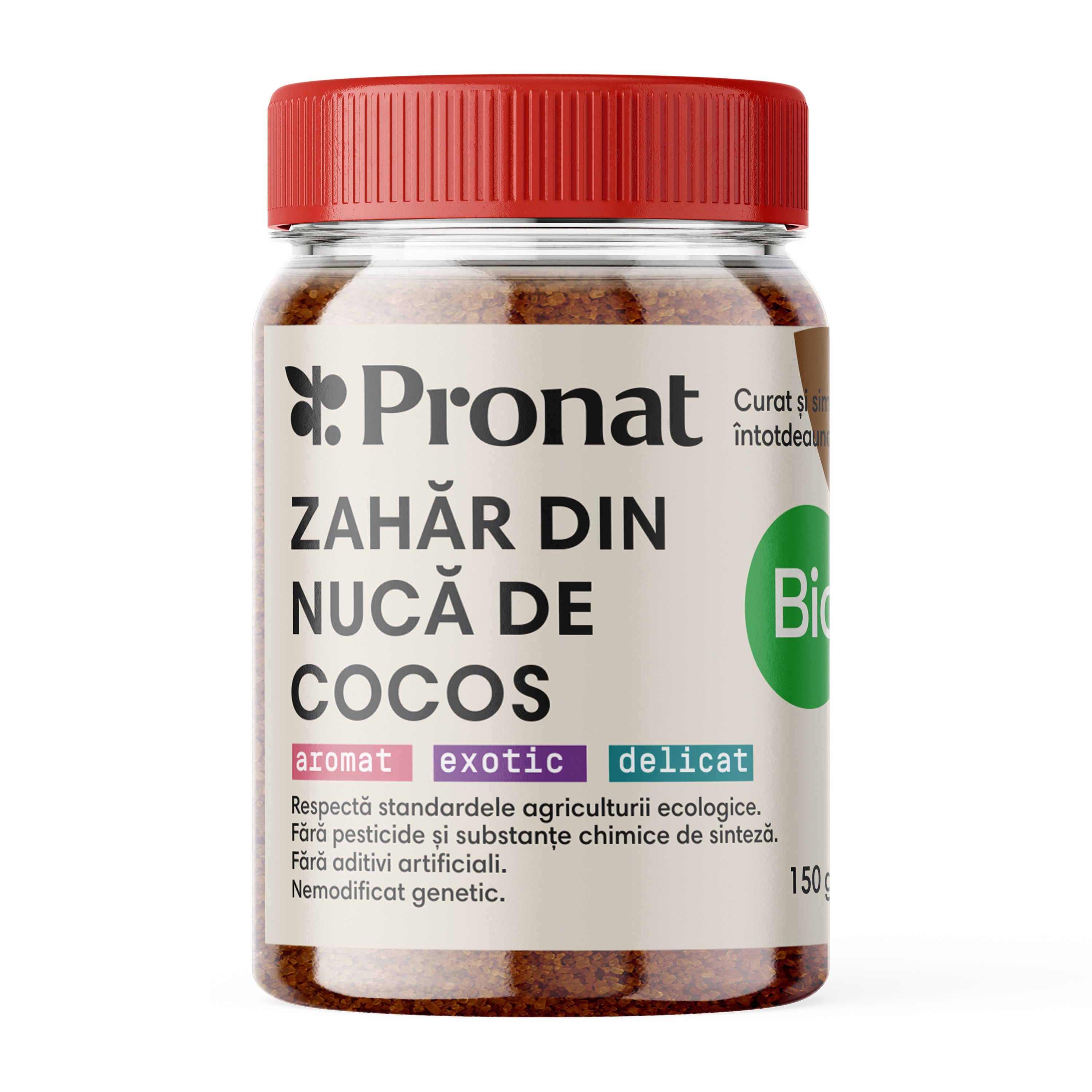 Oferte la Zahar de cocos bio, 150g Pronat