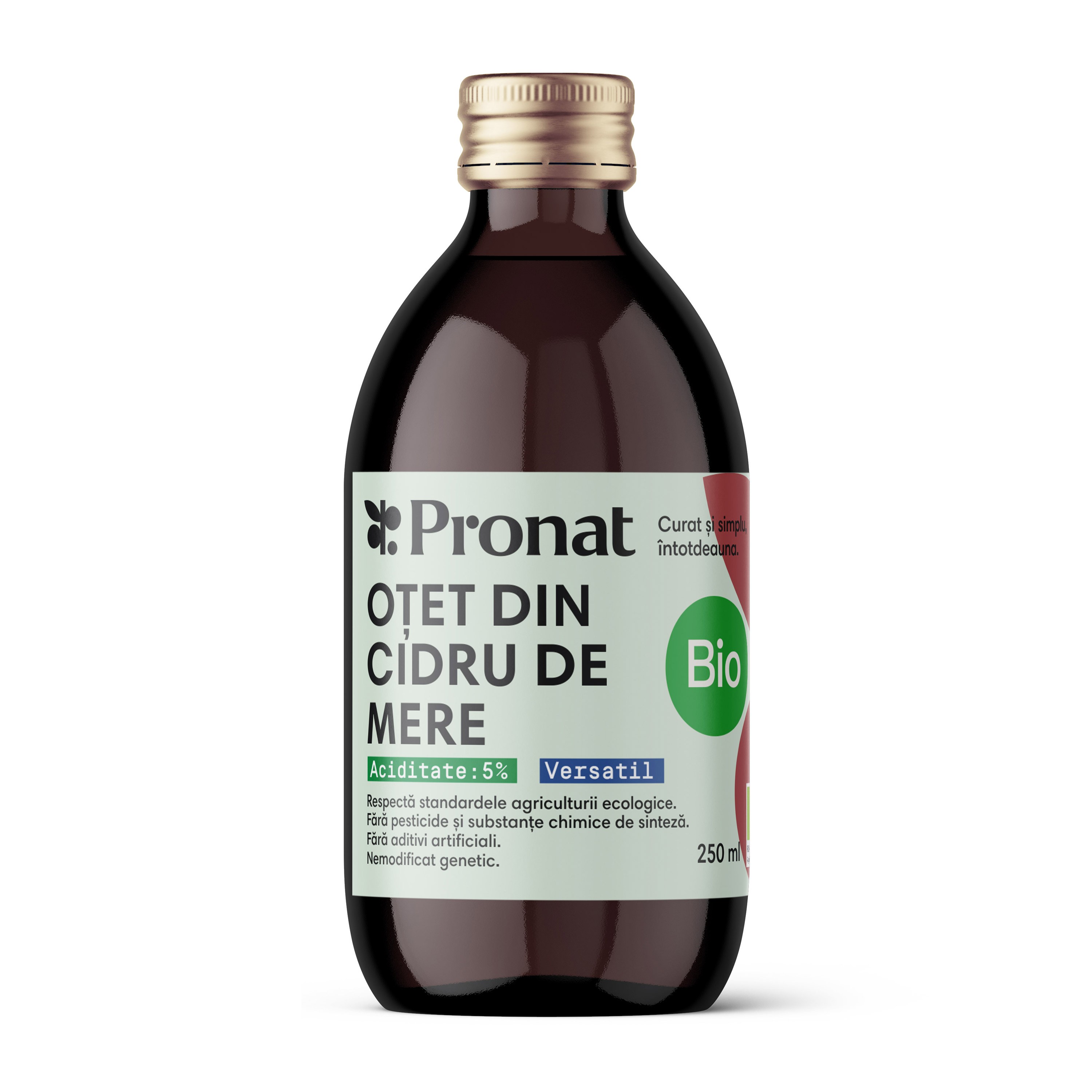 Oferte la Otet bio din cidru de mere 5% aciditate, 250ml Pronat