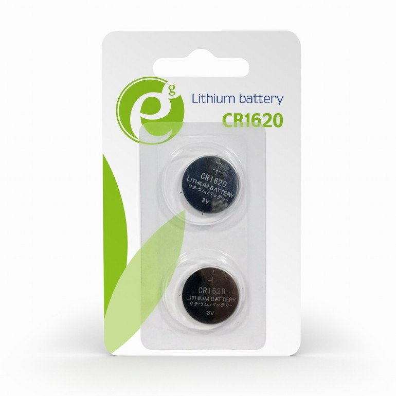 Baterie EG-BA-CR1620-01 Button Cell CR1620 2 Bucati