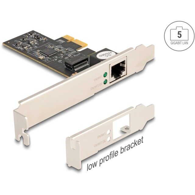 Oferte la Controller PCI Express x1 Card for 1 x RJ45 5 Gigabit LAN RTL8126