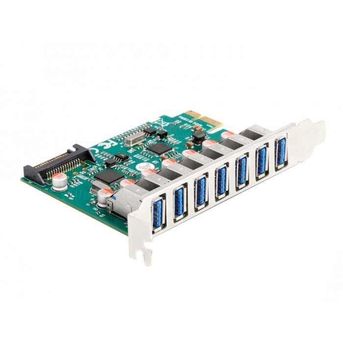 Oferte la Controller PCI Express x1 Card 7 x External USB 5 Gbps Type-A Socket USB