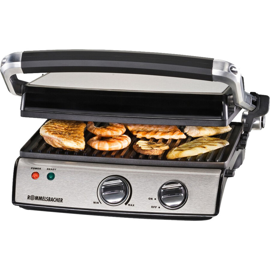 Oferte la Gratar electric Contact Grill KG 2020 (stainless steel/black, 2,000 watts)