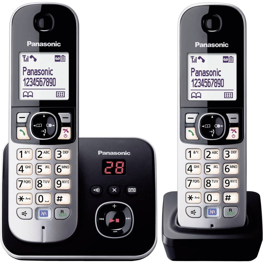 Telefon KX-TG6822GB Black