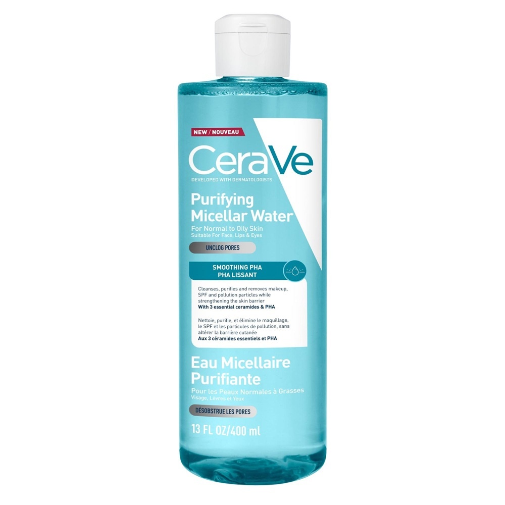 Oferte la Apa micelara purifianta pentru ten normal si gras CeraVe, 400 ml