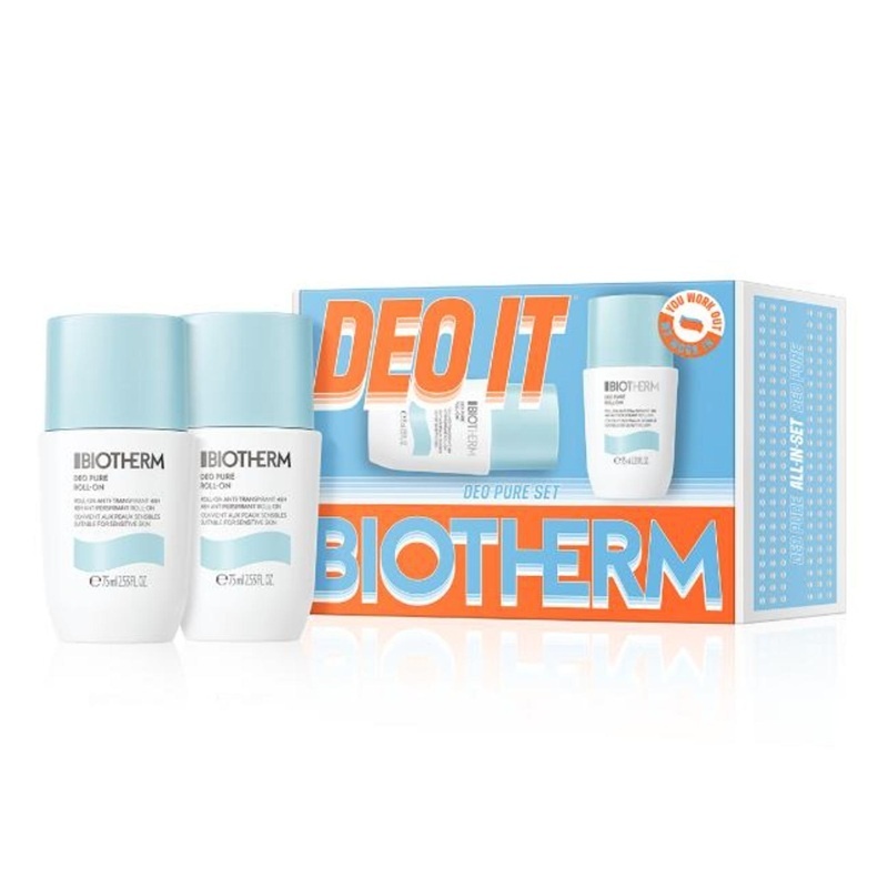 Oferte la Set deodorant roll-on Biotherm Deo Pure, 2 x 75 ml