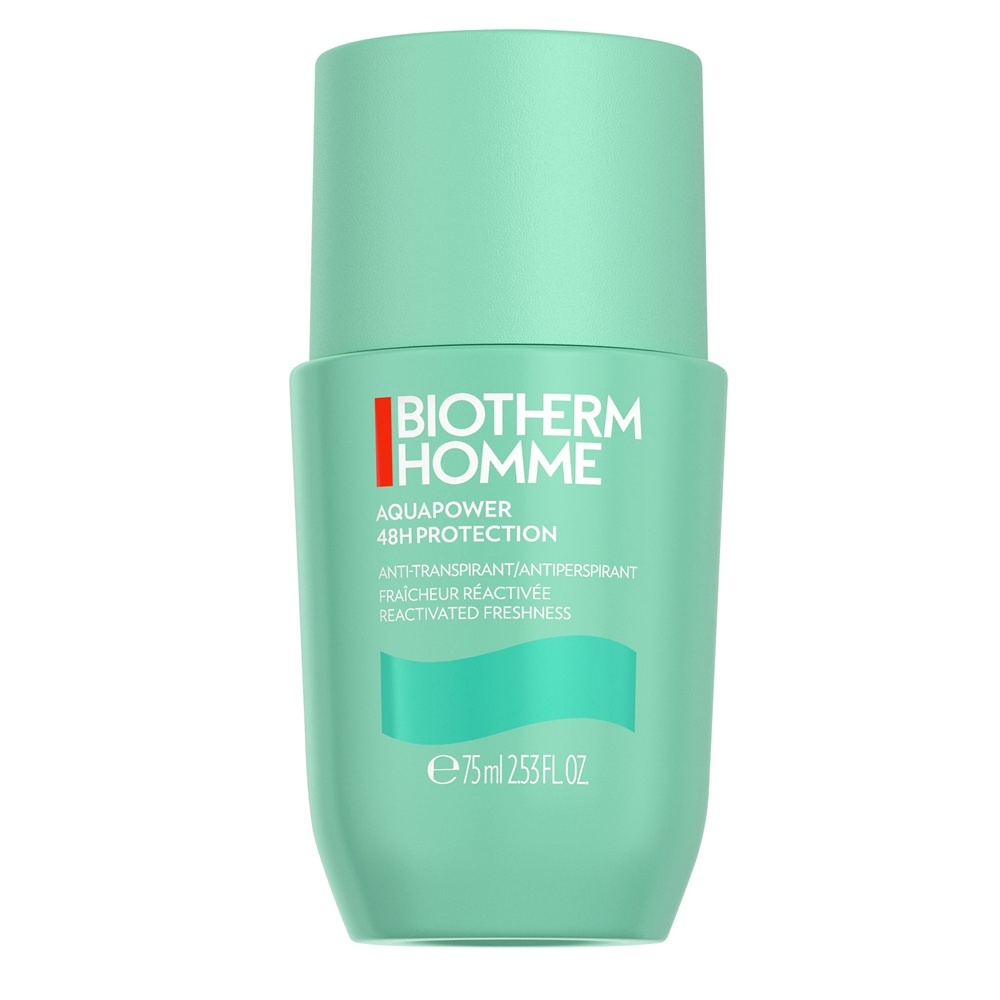 Oferte la Deodorant roll-on pentru barbati 48h Biotherm Homme Aquapower, 75 ml