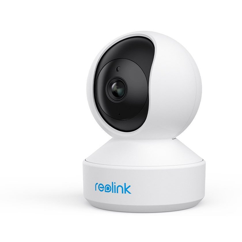 Oferte la Camera de supraveghere rotativa IP Reolink E330, 4MP, IR 12 m, Wi-Fi, rotire panoramica, microfon si difuzor, slot card, detectie om/animale companie,