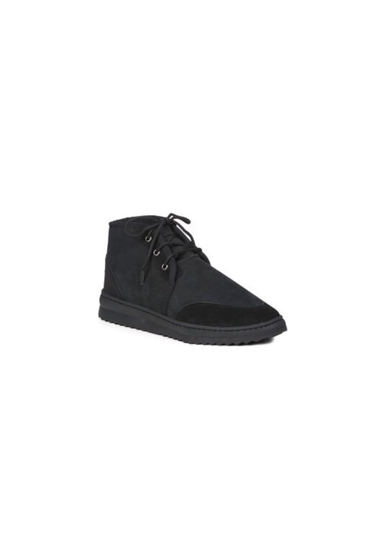 Oferte la Ghete barbati  302952250 - Piele naturala - Negru - Negru