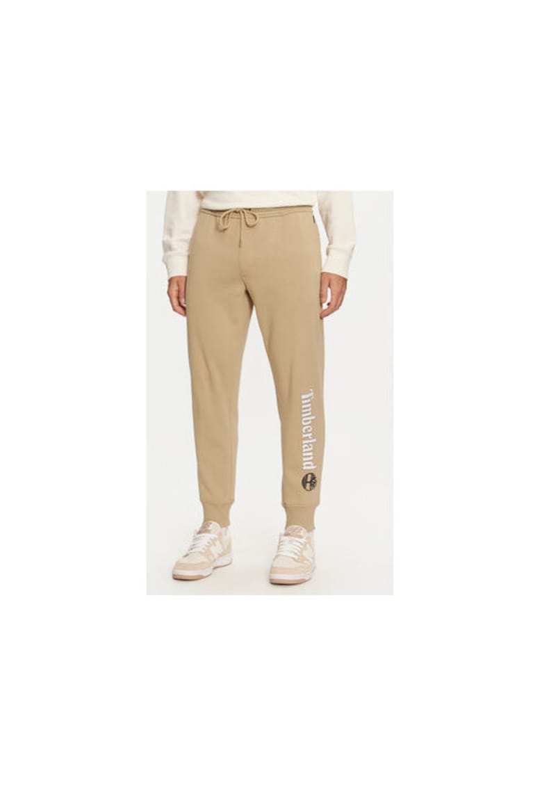 Oferte la Pantaloni de trening barbati  TB0A5YFBDH41 - Bumbac/Poliester - Bej - Bej
