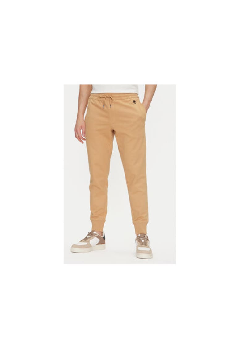 Oferte la Pantaloni de trening barbati  TB0A5V5QEH31 - Bumbac/Poliester - Bej - Bej