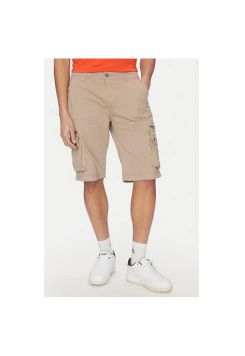 Oferte la Pantaloni scurti barbati  136250 - Bumbac - Bej - Bej