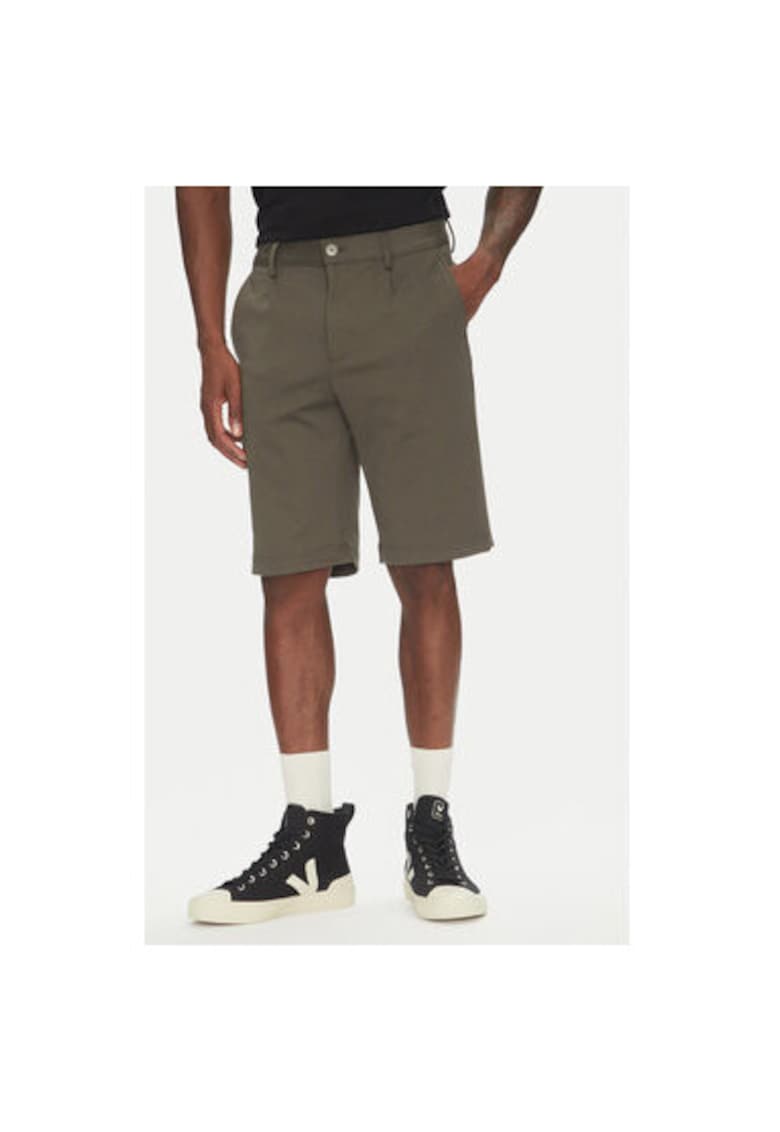 Oferte la Pantaloni scurti barbati  30-506062 - Poliester/Viscoza - Verde - Verde
