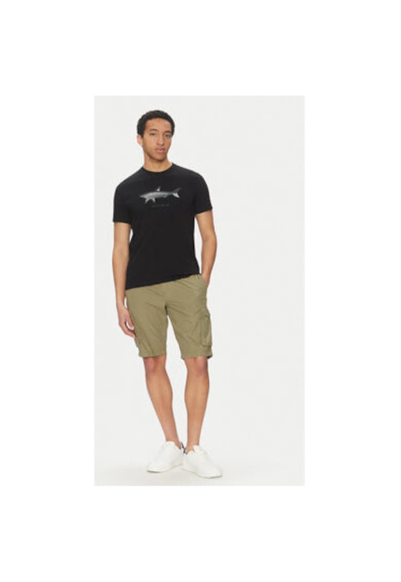 Oferte la Pantaloni scurti barbati  25414025 - Bumbac - Verde - Verde