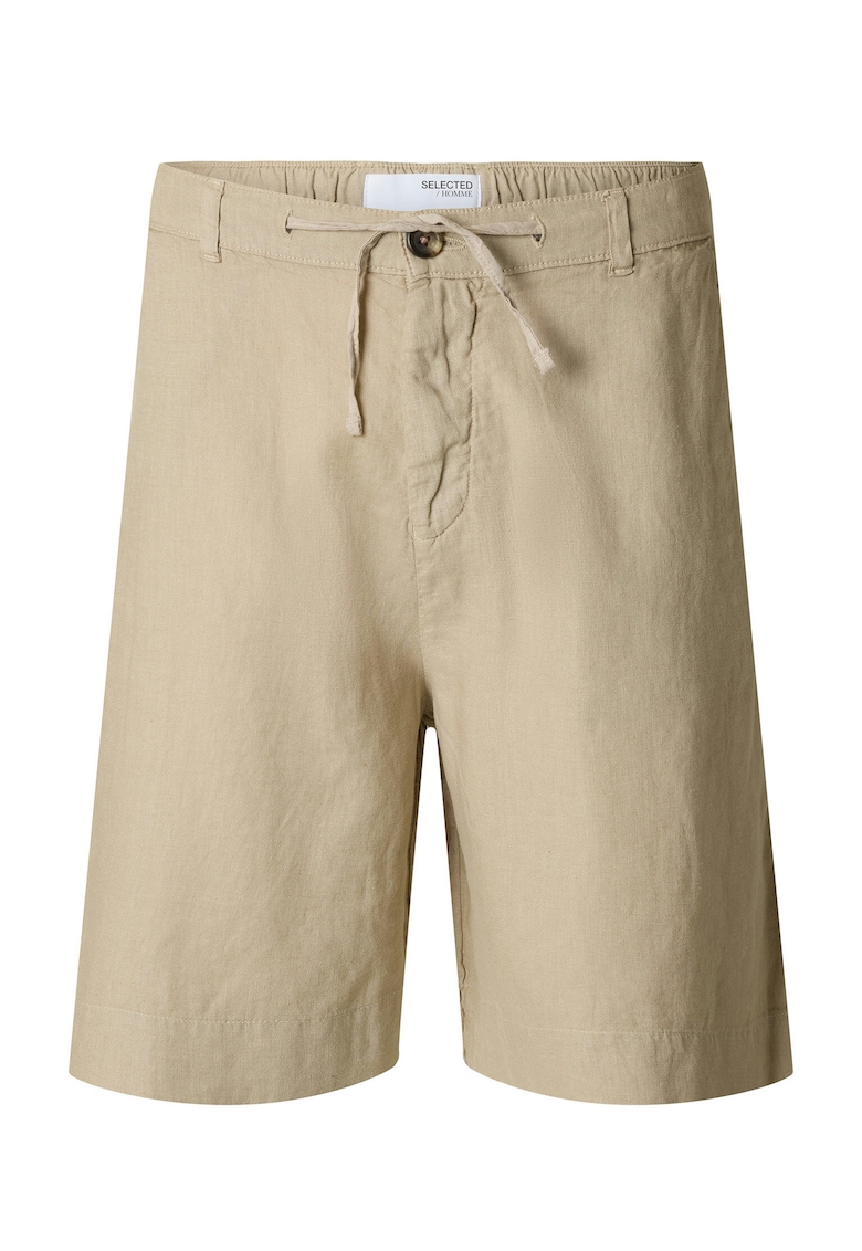 Oferte la Pantaloni scurti barbati  16097541 - In/Bumbac - Bej - Bej
