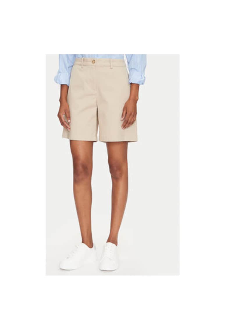 Oferte la Pantaloni scurti dama  4020119 - Bumbac organic/Bumbac - Bej - Bej