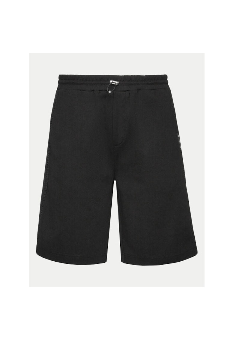 Oferte la Pantaloni scurti barbati -  303967451 - Bumbac - Negru - Negru