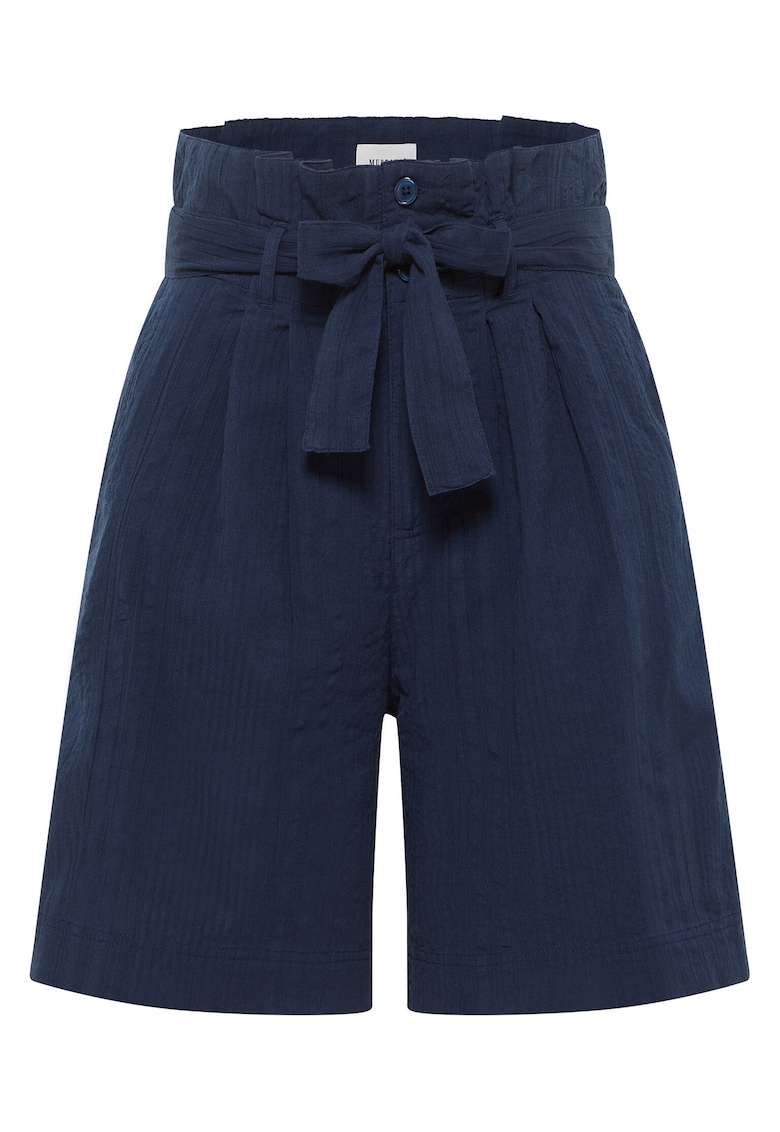 Oferte la Pantaloni scurti dama  1016586 - Bumbac - Bleumarin - Bleumarin