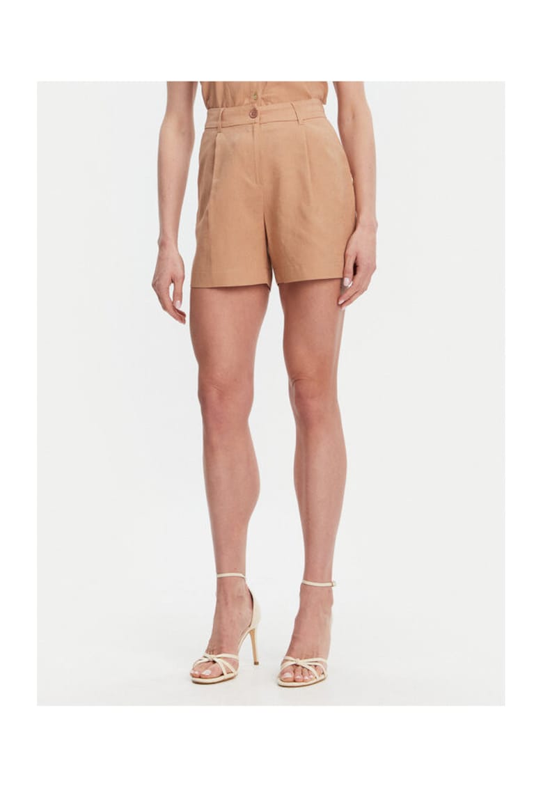Oferte la Pantaloni scurti dama  511BD25038 - In/Viscoza - Maro - Maro