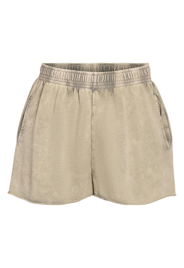 Oferte la Pantaloni scurti dama  27034217 - Bumbac - Bej - Bej