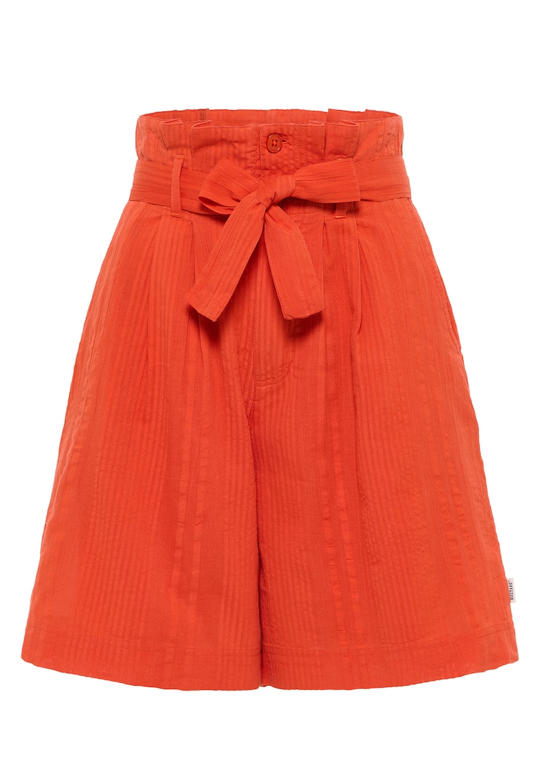 Oferte la Pantaloni scurti dama  1016586 - Bumbac - Portocaliu - Portocaliu