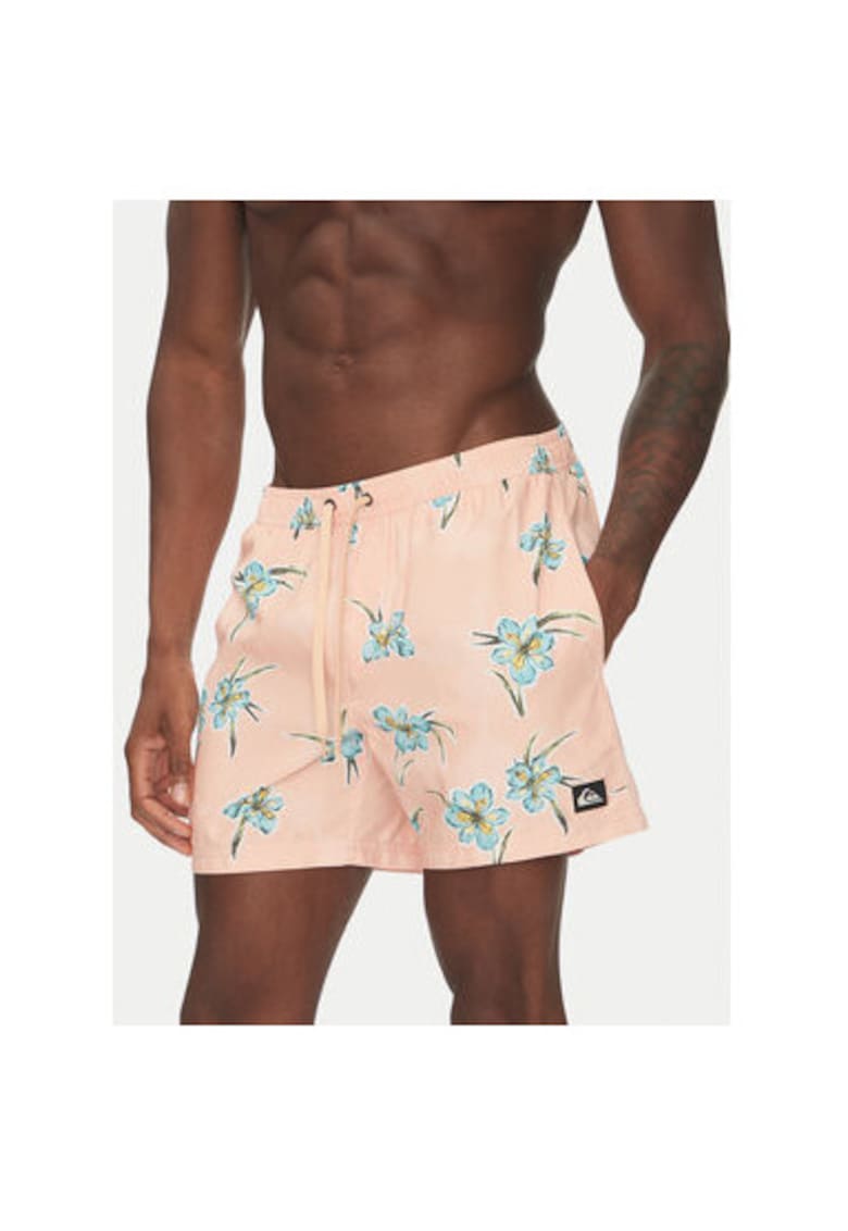Oferte la Pantaloni scurti de baie barbati  EQYJV04121 - Poliester - Portocaliu - Portocaliu
