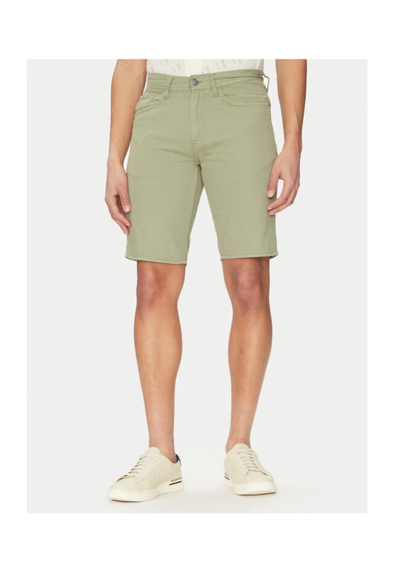 Oferte la Pantaloni scurti din denim barbati  20718128 - Bumbac - Verde - Verde