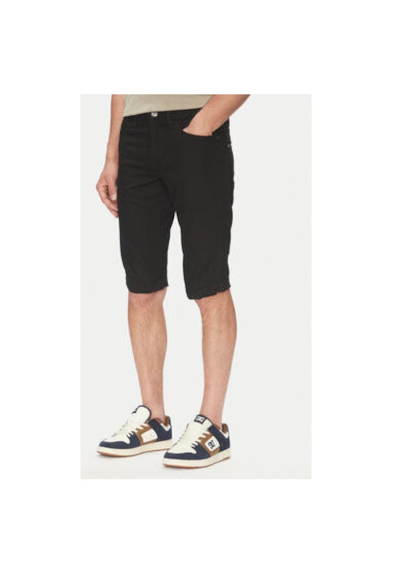 Oferte la Pantaloni scurti din denim barbati  INKEM 70-172 - Bumbac - Negru - Negru