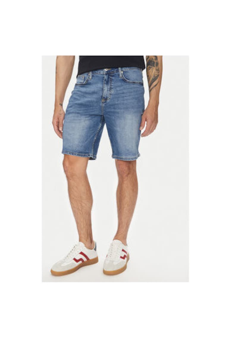 Oferte la Pantaloni scurti din denim barbati  30-550000VBL - Bumbac - Albastru - Albastru