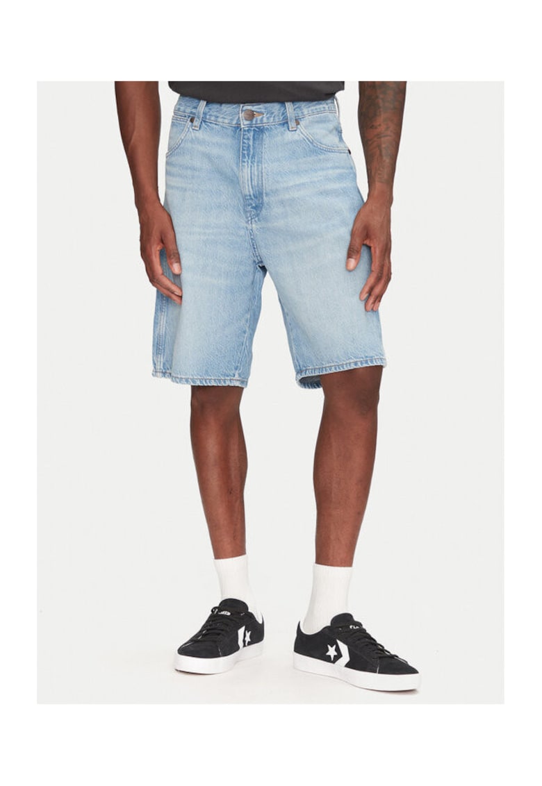 Oferte la Pantaloni scurti din denim barbati  112362492 - Bumbac - Albastru - Albastru