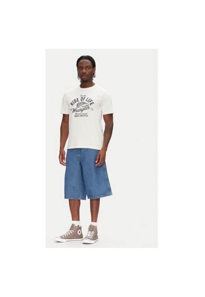 Oferte la Pantaloni scurti din denim barbati  112362509 - Bumbac - Albastru - Albastru