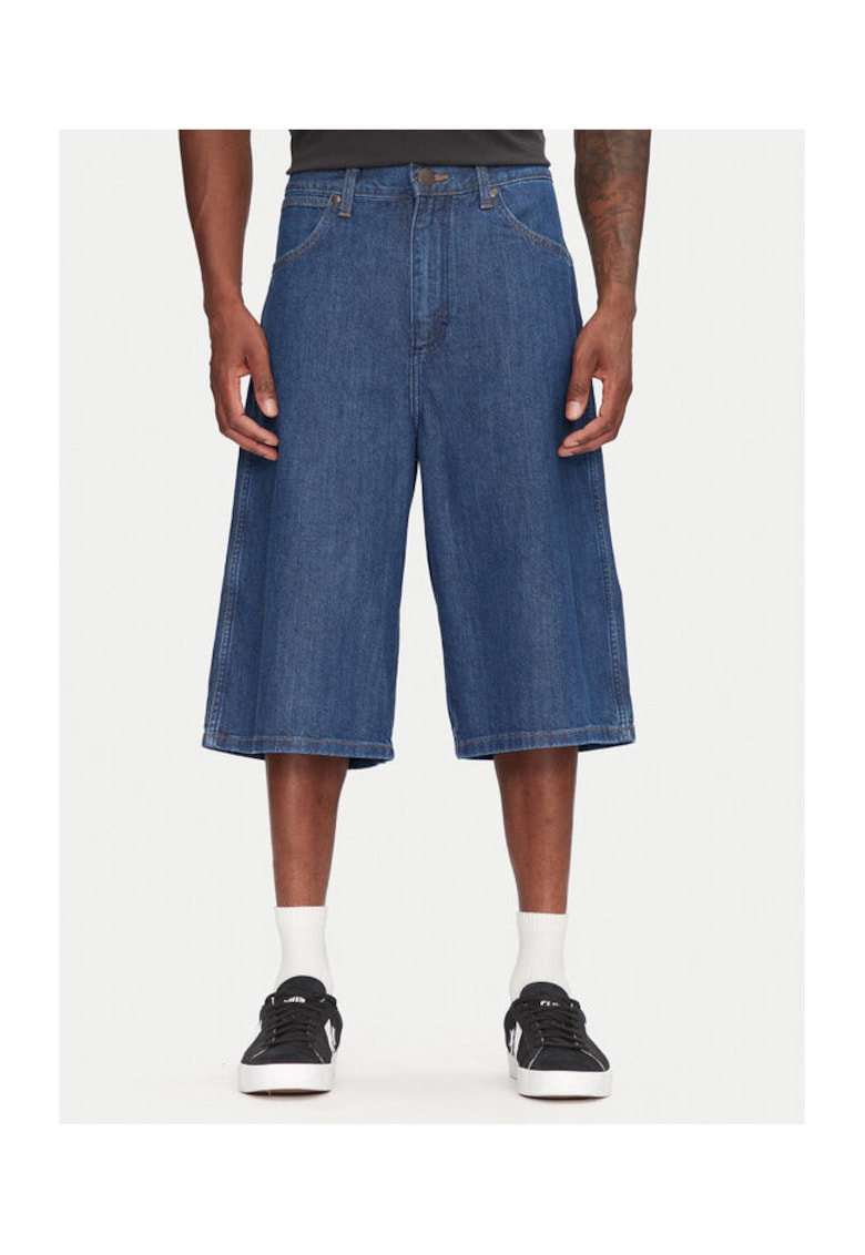 Oferte la Pantaloni scurti din denim barbati  112362550 - Bumbac - Albastru - Albastru