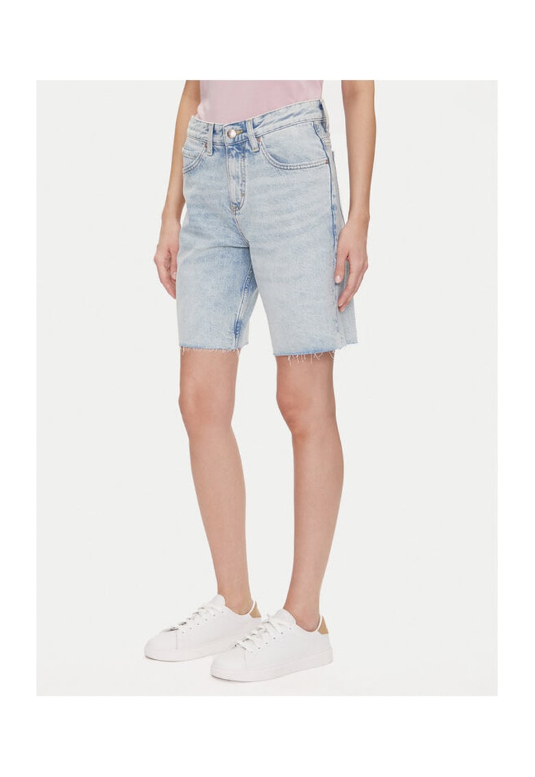 Oferte la Pantaloni scurti din denim dama  112363533 - Bumbac - Albastru - Albastru
