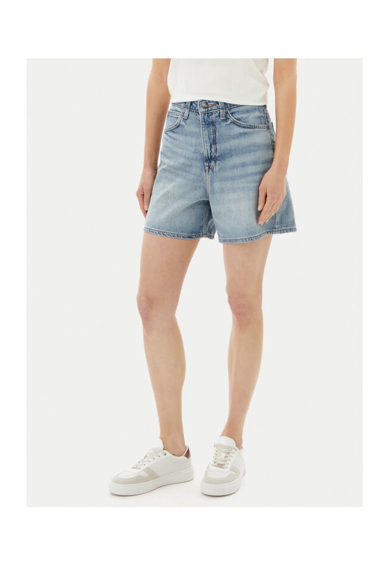 Oferte la Pantaloni scurti din denim dama  112363786 - Bumbac/Lyocell - Albastru - Albastru