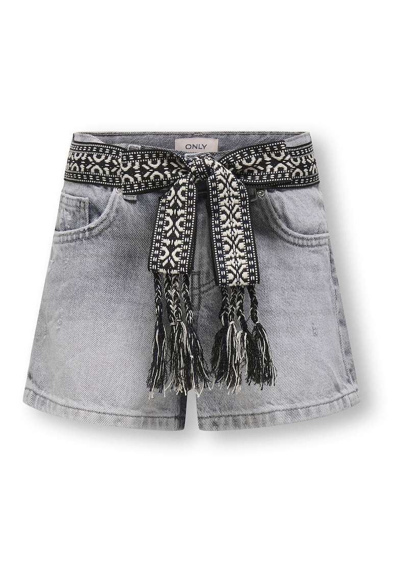Oferte la Pantaloni scurti din denim fete  15345607 - Bumbac - Gri - Gri