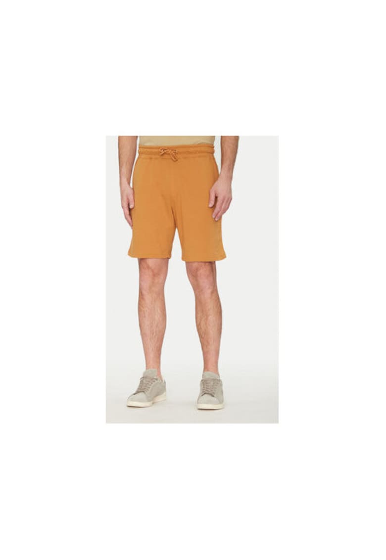 Oferte la Pantaloni scurti sport barbati  20717881 - Bumbac/Poliester - Maro - Maro