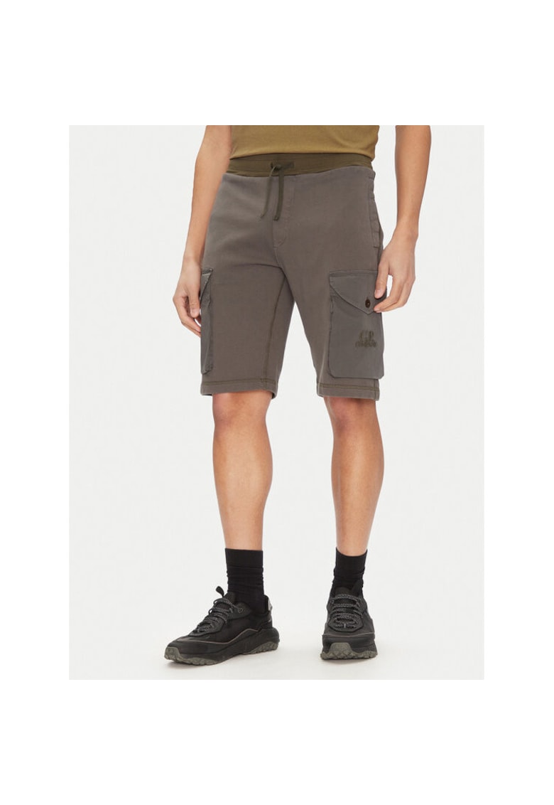 Oferte la Pantaloni scurti sport barbati C P Company - 18CMSB160A006090M - Bumbac - Gri - Gri