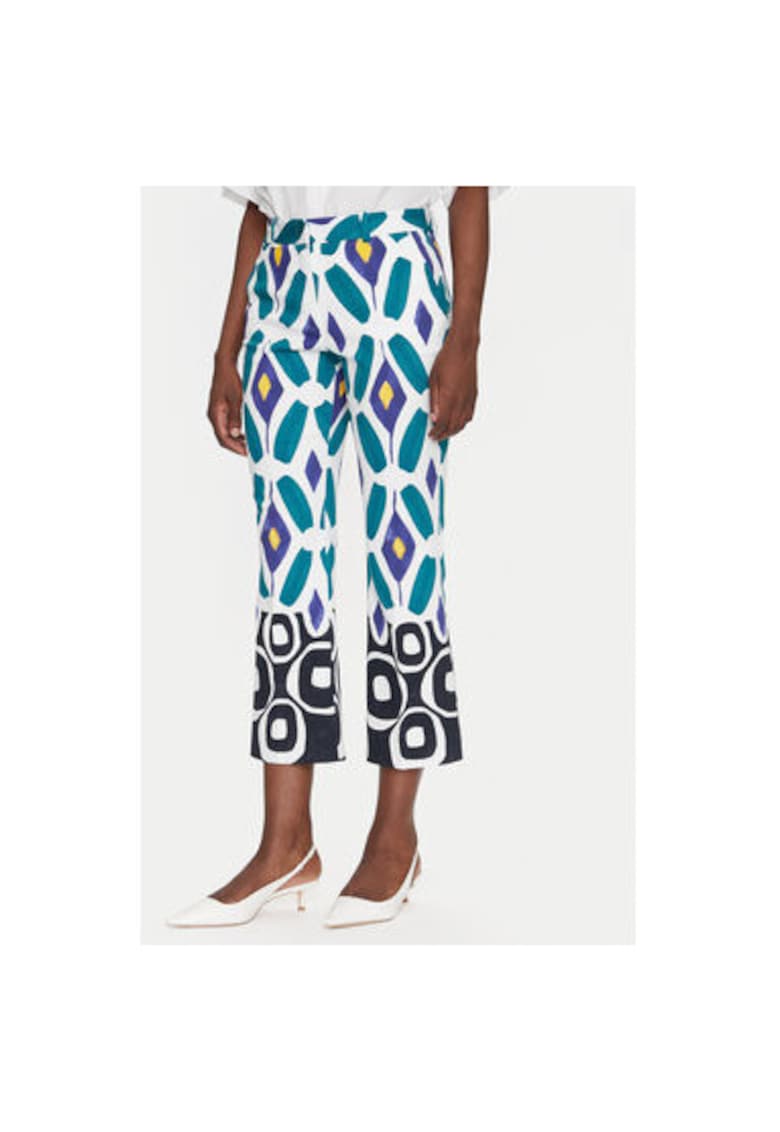 Oferte la Pantaloni dama  542057 ASTERISCO - Bumbac - Multicolor - Multicolor