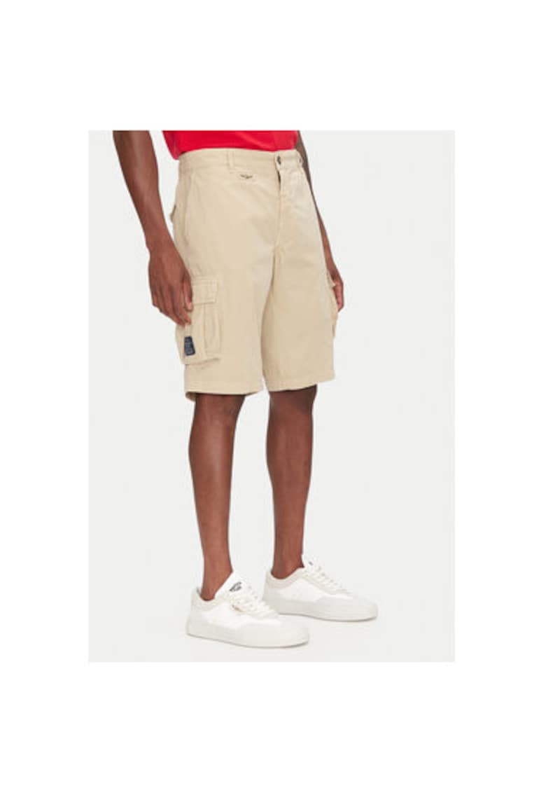 Oferte la Pantaloni scurti barbati  251BE066CT1122 - Bumbac - Bej - Bej