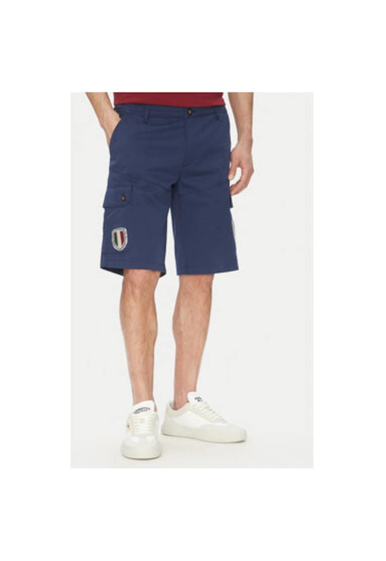 Oferte la Pantaloni scurti barbati  251BE257CT3510 - Bumbac - Bleumarin - Bleumarin
