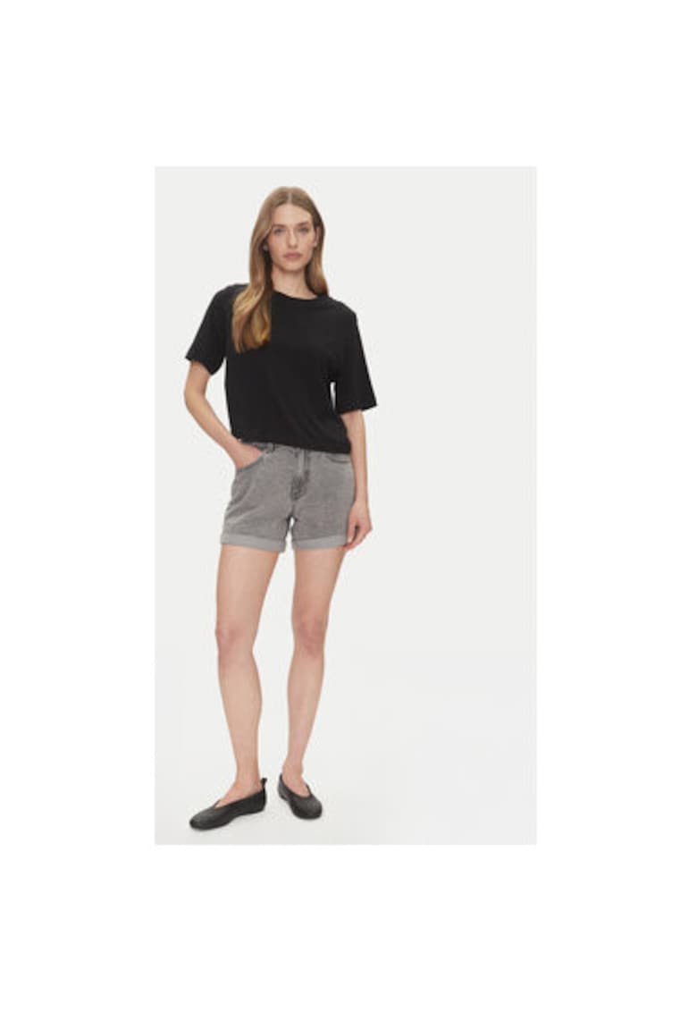 Oferte la Pantaloni scurti din denim dama  10279493 - Bumbac/Poliester - Gri - Gri