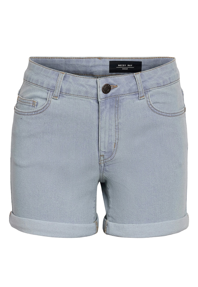 Oferte la Pantaloni scurti din denim dama  27032491 - Bumbac/Poliester - Albastru - Albastru
