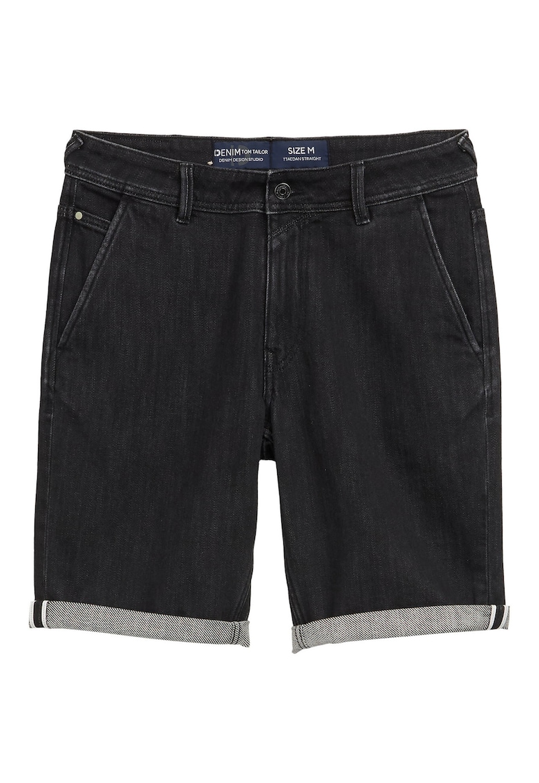 Oferte la Pantaloni scurti din denim barbati  1044986 - Bumbac - Negru - Negru
