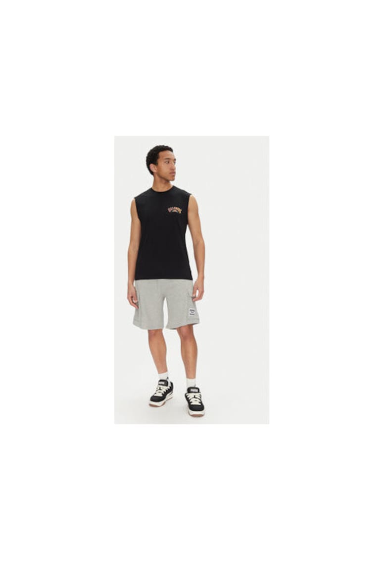 Oferte la Pantaloni scurti sport barbati  ADYFB03075 - Bumbac/Poliester - Gri - Gri