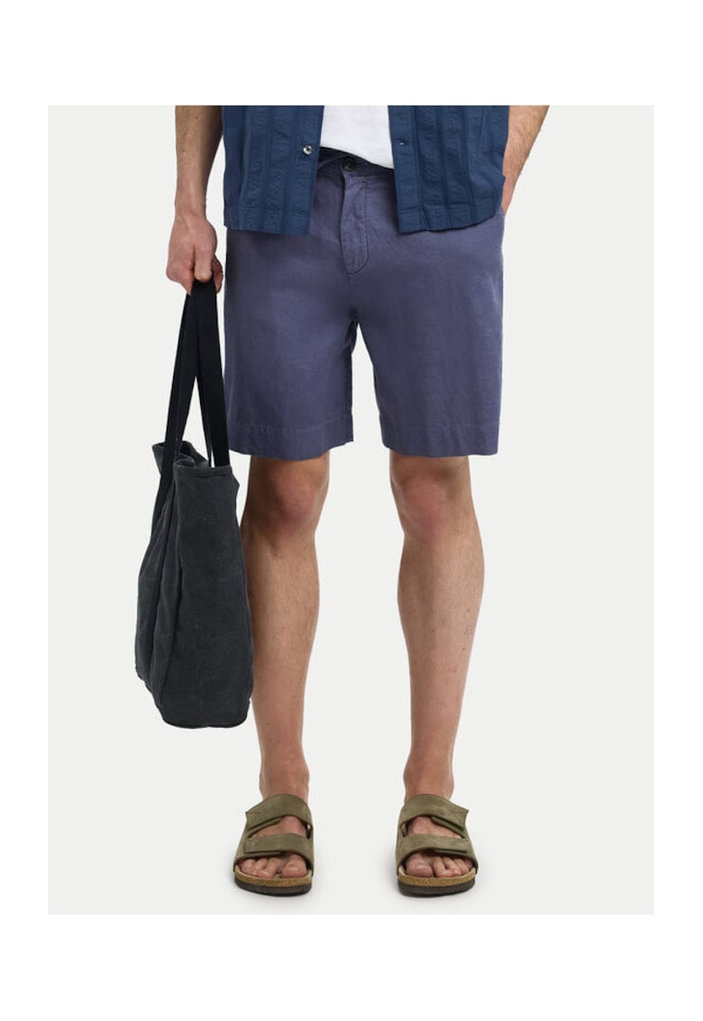 Oferte la Pantaloni scurti barbati  16097541 - In/Bumbac - Mov - Mov