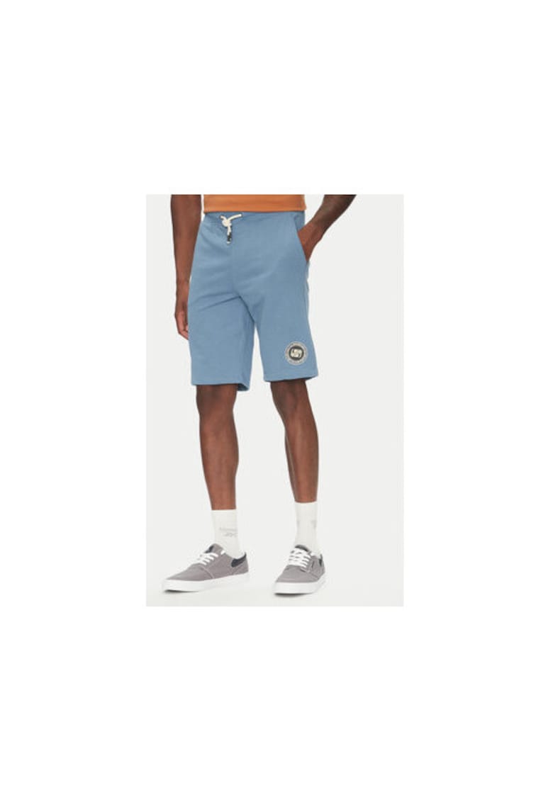 Oferte la Pantaloni scurti sport barbati  EQYFB03395 - Bumbac/Poliester - Albastru - Albastru